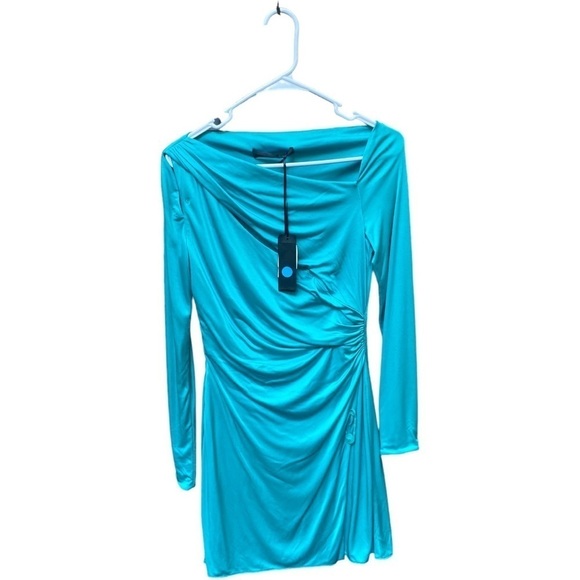 NWT VERSACE Safety Pin Cocktail Dress - Picture 4 of 14